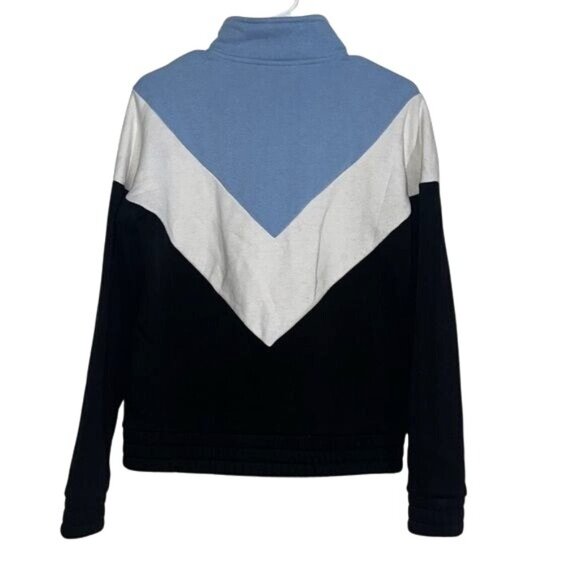 Fila Womens Colorblock Pullover Sweatshirt With 1/4 Zip-Up - Picture 7 of 9